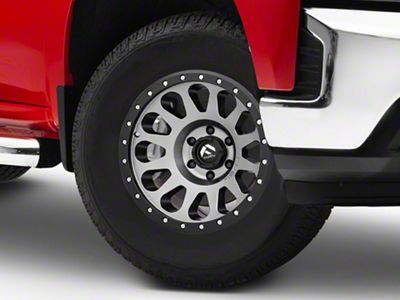 Fuel Wheels Vector Gun Metal 6-Lug Wheel; 17x9; -12mm Offset (19-25 Silverado 1500)