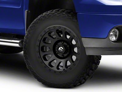Fuel Wheels Vector Matte Black 6-Lug Wheel; 17x9; -12mm Offset (07-13 Sierra 1500)