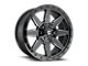 Fuel Wheels Wildcat Gloss Black Milled 6-Lug Wheel; 20x10; -18mm Offset (14-18 Sierra 1500)
