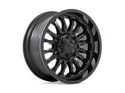 Fuel Wheels Arc Matte Black with Gloss Black Lip 6-Lug Wheel; 20x9; 1mm Offset (21-26 Yukon)
