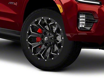 Fuel Wheels Assault Gloss Black Milled 6-Lug Wheel; 20x10; -22mm Offset (21-25 Yukon)