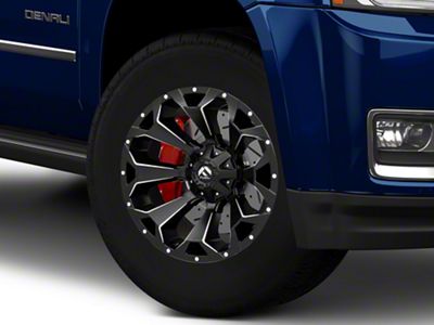 Fuel Wheels Assault Matte Black Milled 6-Lug Wheel; 18x9; 19mm Offset (15-20 Yukon)