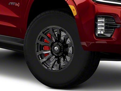 Fuel Wheels Blitz Gloss Black 6-Lug Wheel; 17x9; 1mm Offset (21-25 Yukon)
