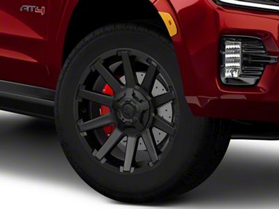 Fuel Wheels Contra Satin Black 6-Lug Wheel; 20x10; -19mm Offset (21-25 Yukon)