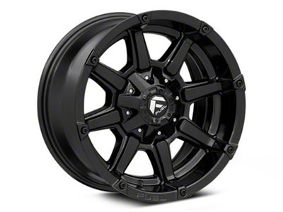 Fuel Wheels Coupler Gloss Black 6-Lug Wheel; 18x9; 1mm Offset (21-25 Yukon)