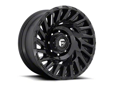 Fuel Wheels Cyclone Gloss Black 6-Lug Wheel; 20x10; -18mm Offset (21-25 Yukon)