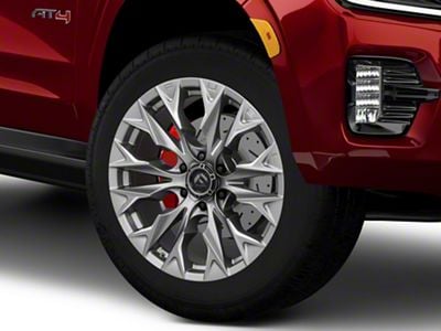 Fuel Wheels Flame Platinum 6-Lug Wheel; 20x9; 1mm Offset (21-25 Yukon)