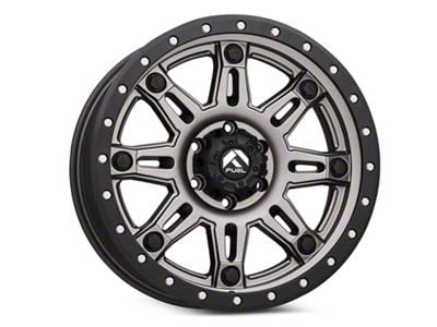 Fuel Wheels Hostage III Anthracite with Black Ring 6-Lug Wheel; 20x9; 1mm Offset (21-25 Yukon)