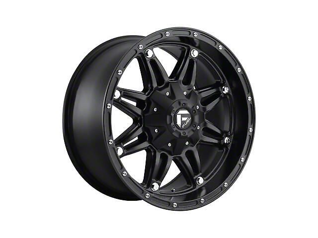 Fuel Wheels Hostage Matte Black 6-Lug Wheel; 20x9; 1mm Offset (21-24 Yukon)