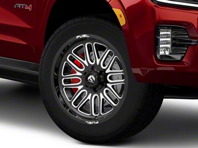 Fuel Wheels Ignite Gloss Black Milled 6-Lug Wheel; 20x9; 1mm Offset (21-25 Yukon)