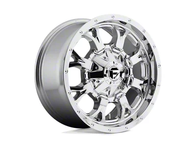 Fuel Wheels Krank Chrome 6-Lug Wheel; 17x9; 20mm Offset (21-25 Yukon)