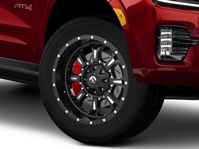 Fuel Wheels Krank Matte Black Milled 6-Lug Wheel; 20x10; -24mm Offset (21-26 Yukon)