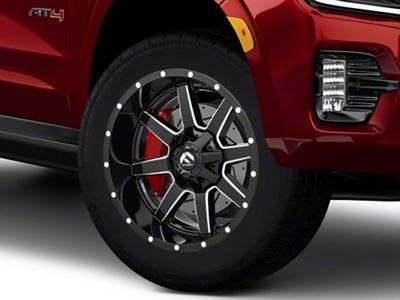 Fuel Wheels Maverick Gloss Black Milled 6-Lug Wheel; 20x10; -24mm Offset (21-26 Yukon)