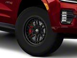 Fuel Wheels Nitro Matte Black 6-Lug Wheel; 17x9; -12mm Offset (21-26 Yukon)