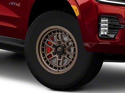 Fuel Wheels Nitro Matte Bronze 6-Lug Wheel; 17x9; -12mm Offset (21-25 Yukon)