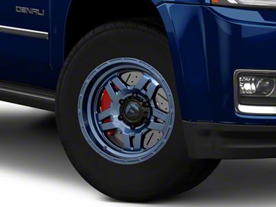 Fuel Wheels Oxide Dark Blue 6-Lug Wheel; 17x8.5; -10mm Offset (15-20 Yukon)