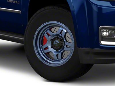 Fuel Wheels Oxide Dark Blue 6-Lug Wheel; 17x9; -38mm Offset (15-20 Yukon)