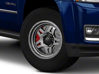 Fuel Wheels Oxide Matte Gunmetal 6-Lug Wheel; 17x8.5; -10mm Offset (15-20 Yukon)