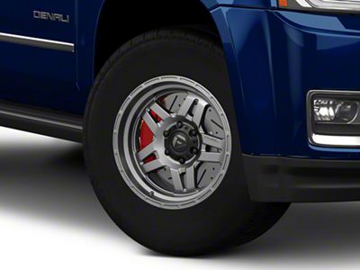 Fuel Wheels Oxide Matte Gunmetal 6-Lug Wheel; 17x8.5; 1mm Offset (15-20 Yukon)