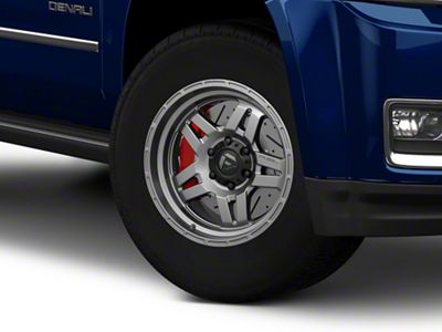 Fuel Wheels Oxide Matte Gunmetal 6-Lug Wheel; 17x9; -38mm Offset (15-20 Yukon)