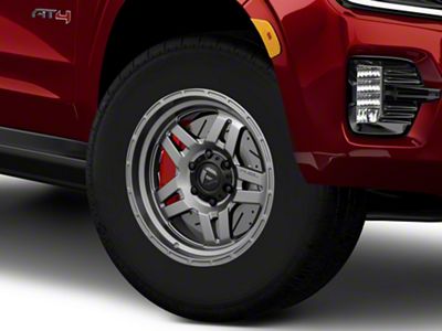 Fuel Wheels Oxide Matte Gunmetal 6-Lug Wheel; 18x9; 1mm Offset (21-25 Yukon)