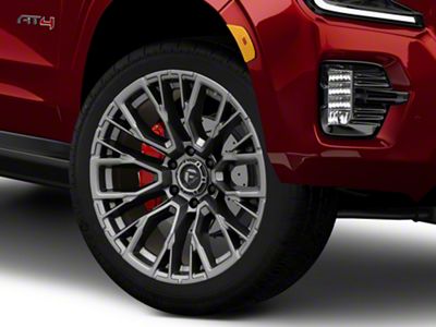 Fuel Wheels Rebar Matte Gunmetal 6-Lug Wheel; 22x12; -44mm Offset (21-25 Yukon)