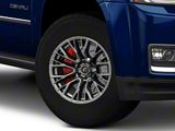 Fuel Wheels Rebar Matte Gunmetal 6-Lug Wheel; 17x9; 1mm Offset (15-20 Yukon)