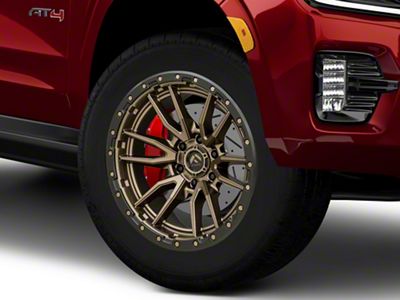Fuel Wheels Rebel Matte Bronze 6-Lug Wheel; 20x9; 1mm Offset (21-25 Yukon)