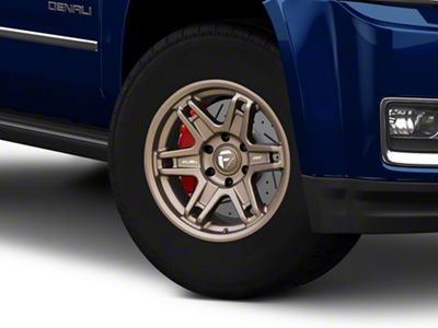 Fuel Wheels Slayer Matte Bronze 6-Lug Wheel; 17x9; -38mm Offset (15-20 Yukon)