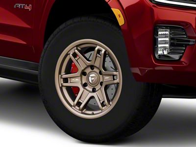 Fuel Wheels Slayer Matte Bronze 6-Lug Wheel; 18x8.5; -15mm Offset (21-25 Yukon)