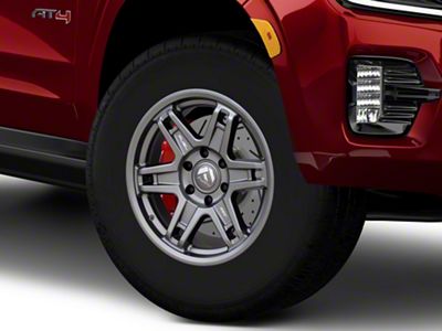 Fuel Wheels Slayer Matte Gunmetal 6-Lug Wheel; 18x8.5; 1mm Offset (21-25 Yukon)