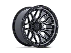 Fuel Wheels Surge Gloss Black Machined with Gray Tint 6-Lug Wheel; 20x9; 1mm Offset (21-25 Yukon)