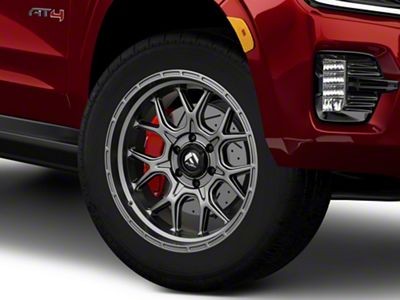 Fuel Wheels Tech Matte Anthracite 6-Lug Wheel; 20x9; 1mm Offset (21-25 Yukon)