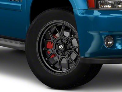 Fuel Wheels Tech Matte Black 6-Lug Wheel; 20x9; 20mm Offset (21-25 Yukon)