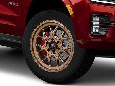 Fuel Wheels Tech Matte Bronze 6-Lug Wheel; 20x10; -18mm Offset (21-25 Yukon)