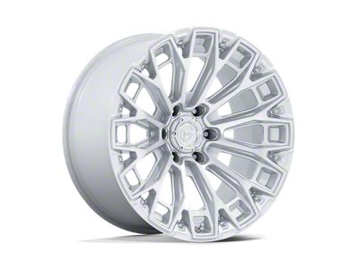 Fuel Wheels Trax Gloss Silver with Machined Face 6-Lug Wheel; 20x9; 20mm Offset (21-25 Yukon)