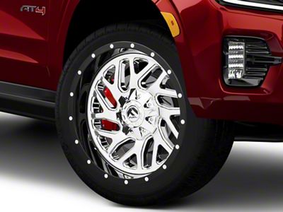 Fuel Wheels Triton Chrome with Gloss Black Lip 6-Lug Wheel; 22x10; -13mm Offset (21-25 Yukon)