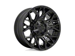 Fuel Wheels Twitch Blackout 6-Lug Wheel; 22x10; -18mm Offset (21-26 Yukon)