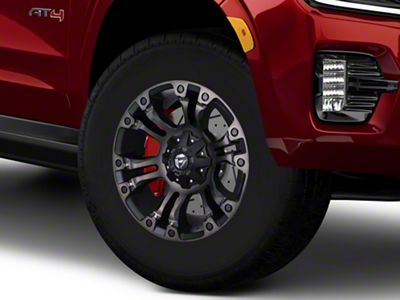 Fuel Wheels Vapor Matte Black Double Dark Tint 6-Lug Wheel; 18x9; -13mm Offset (21-25 Yukon)