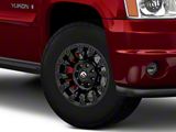 Fuel Wheels Vapor Matte Black 6-Lug Wheel; 17x10; -18mm Offset (07-14 Yukon)