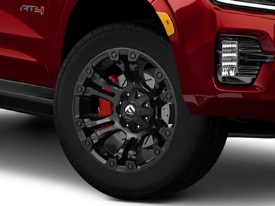 Fuel Wheels Vapor Matte Black 6-Lug Wheel; 20x10; -18mm Offset (21-25 Yukon)
