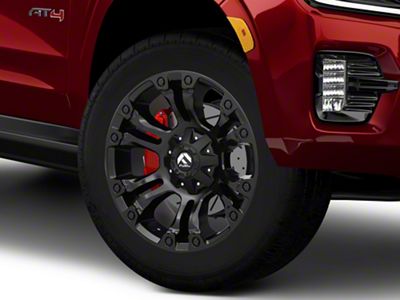 Fuel Wheels Vapor Matte Black 6-Lug Wheel; 20x9; 1mm Offset (21-25 Yukon)