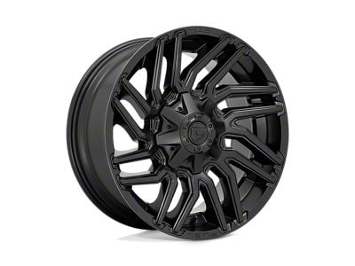 Fuel Wheels Typhoon Matte Black 6-Lug Wheel; 20x9; 1mm Offset (21-25 Yukon)