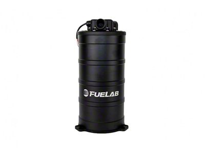 Fuelab H/E Series Fuel Surge Tank System with Brushless Twin Screw Pump; 850 HP; 290mm Tall (Universal; Some Adaptation May Be Required)