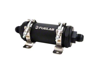 Fuelab PRO Series Extreme Flow In-Line Fuel Filter; -12AN; 100 Micron (Universal; Some Adaptation May Be Required)