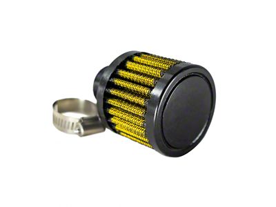 Fuelab Replacement Vent Fitler; Yellow (Universal; Some Adaptation May Be Required)