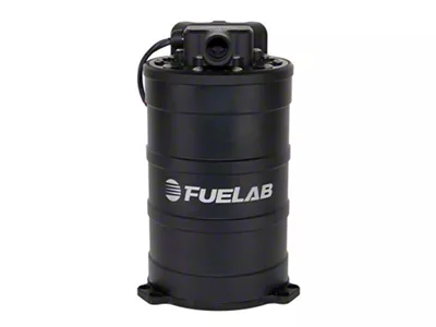 Fuelab H/E Series Fuel Surge Tank System with Brushless Twin Screw Pump; 1250 HP; 235mm Tall (Universal; Some Adaptation May Be Required)