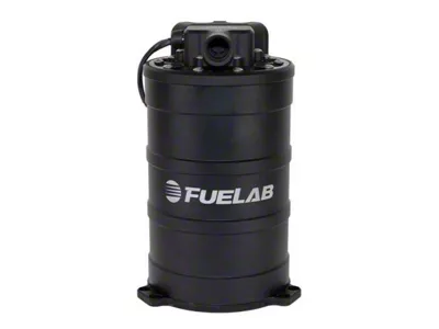 Fuelab H/E Series Fuel Surge Tank System with Brushless Twin Screw Pump; 1500 HP; 235mm Tall (Universal; Some Adaptation May Be Required)