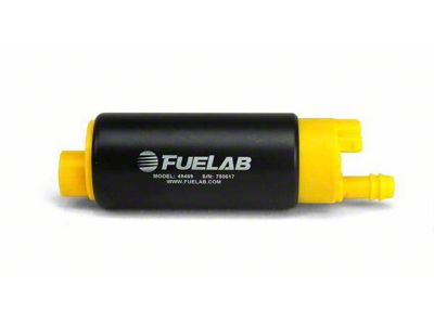Fuelab High Output In-Tank Electric Fuel Pump; Center Offset; 340 LPH (Universal; Some Adaptation May Be Required)
