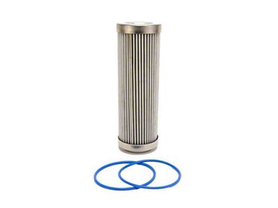 Fuelab PRO Series Extreme Flow Micro-Fiberglass Element In-Line Fuel Filter; 6 Micron (Universal; Some Adaptation May Be Required)